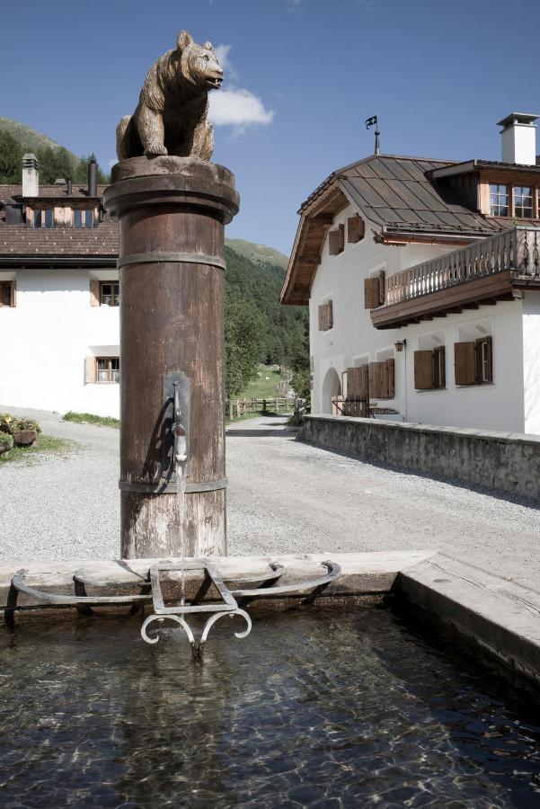 Alpengasthof Crusch Alba Ed Alvetern, S-Charl Scuol Ngoại thất bức ảnh